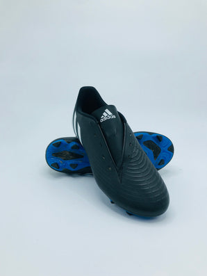 Adidas Predator Edge.4 Laceless FG - Black/Blue