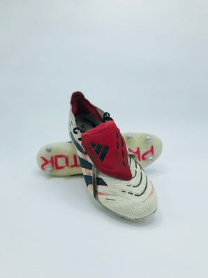 Adidas Predator Accuracy.1 Low FG - Off-White/Red/Black