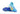 Nike Jr. Mercurial Zoom Superfly 9 Academy KM FG/MG, Baltic Blue/White