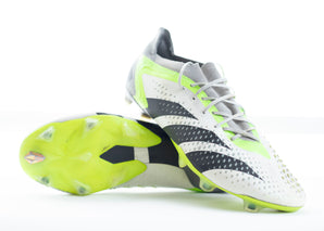 adidas Predator Accuracy.3 FG, White/Core Black/Lucid Lemon