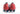 Concave Volt SG Football Boots, Red/White