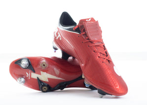 Concave Volt SG Football Boots, Red/White