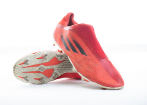 adidas X Speedflow .3 Laceless FG, Red/Core Black/Solar Red
