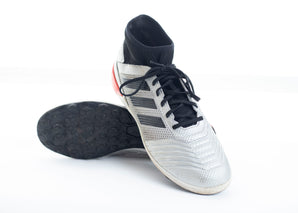adidas Predator 19.3 TF, Silver Metallic/Core Black/Red