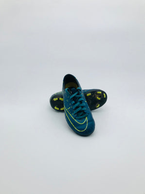 Nike Mercurial Vapor 12 Academy FG/MG - Teal/Volt (Dark Blue/Neon Yellow)