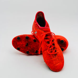 adidas X 16.3 FG/AG, Solar Red/Silver Metallic/Hi-Res Red