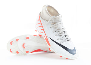 Nike Jr. Mercurial Superfly 9 Club, Bright Crimson/Black/White