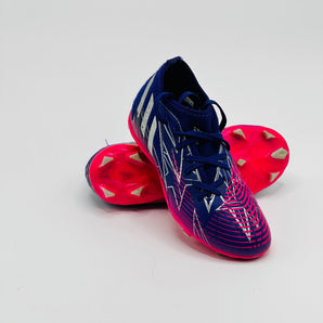 adidas Predator Edge.3 FG, Team Collegiate Purple/Silver Metallic/Team Shock
