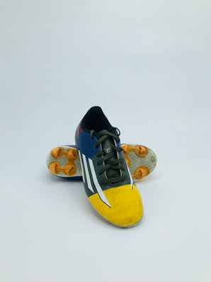 Adidas F5 - Yellow, Dark Grey, Blue, Maroon (Multi-color)