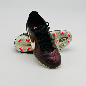 Nike Kids Tiempo Legend IX Academy FG/MG, Space Purple/White