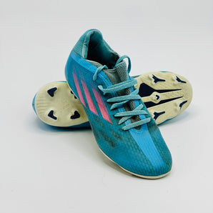 adidas X Speedflow .3 FG Sapphire Edge, Sky Rush/Shock Pink/Footwear White