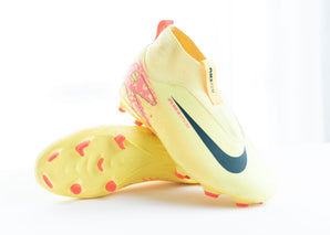 Nike Jr Air Zoom Mercurial Superfly Academy x Mbappe, Lt Laser Orange/Armory Navy