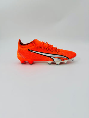 Puma Ultra Ultimate FG/AG - Orange Pop (White/Black accents)