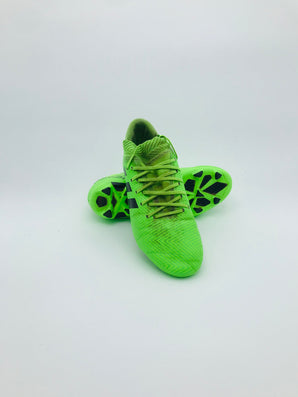 Adidas Nemeziz (likely 17.3 or 18.3 generation) - Solar Green / Lime Green