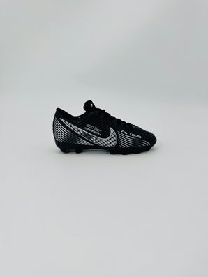 Nike Zoom Mercurial Vapor 15 Elite FG - Black / Metallic Silver
