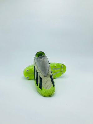 Adidas X Ghosted.3 Laceless FG - Signal Green/Black/White