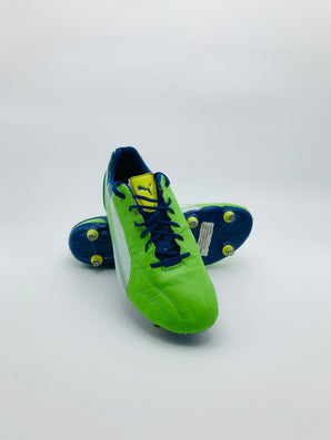 Puma v1.10 i FG - Lime Green/Blue