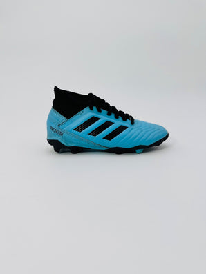 Adidas Predator 19.3 FG J - Bright Cyan / Core Black